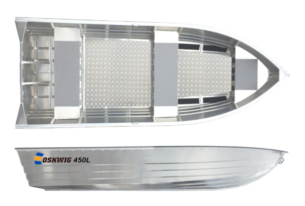 Oskwig 450L aluminiumbåt
