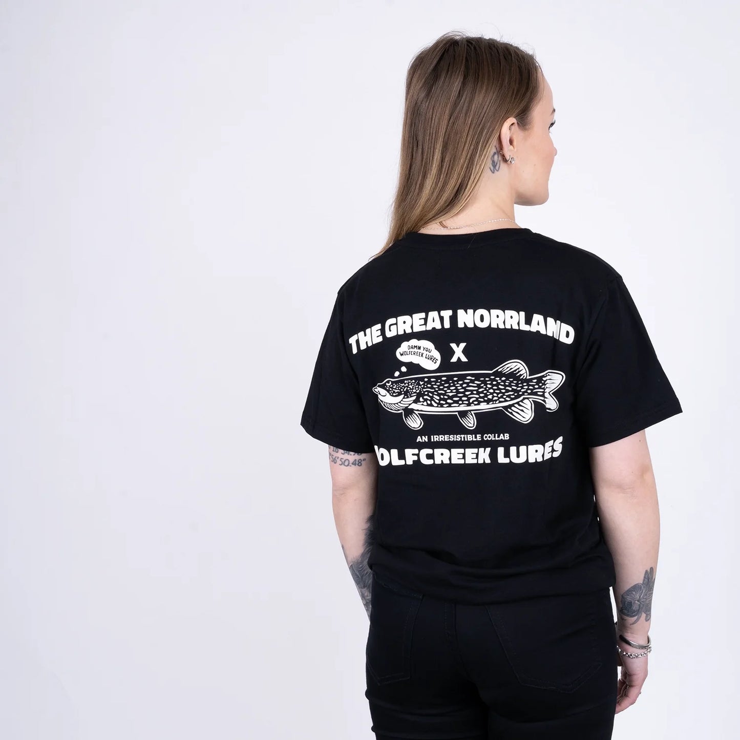 Wolfcreek Lures x SQRTN Collab T-Shirt - Black
