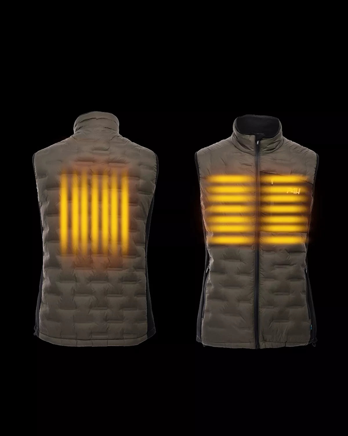 P4H Elektronisk Värmeväst Dunfodrad - Dam