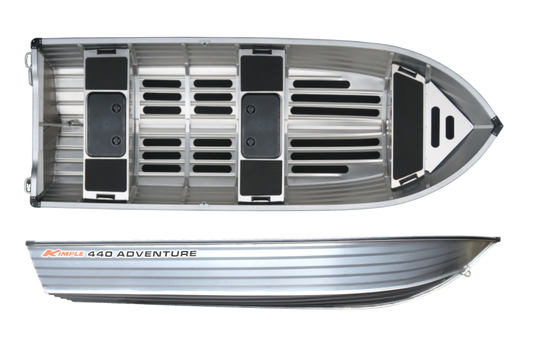 Kimple 440 Adventure aluminiumbåt