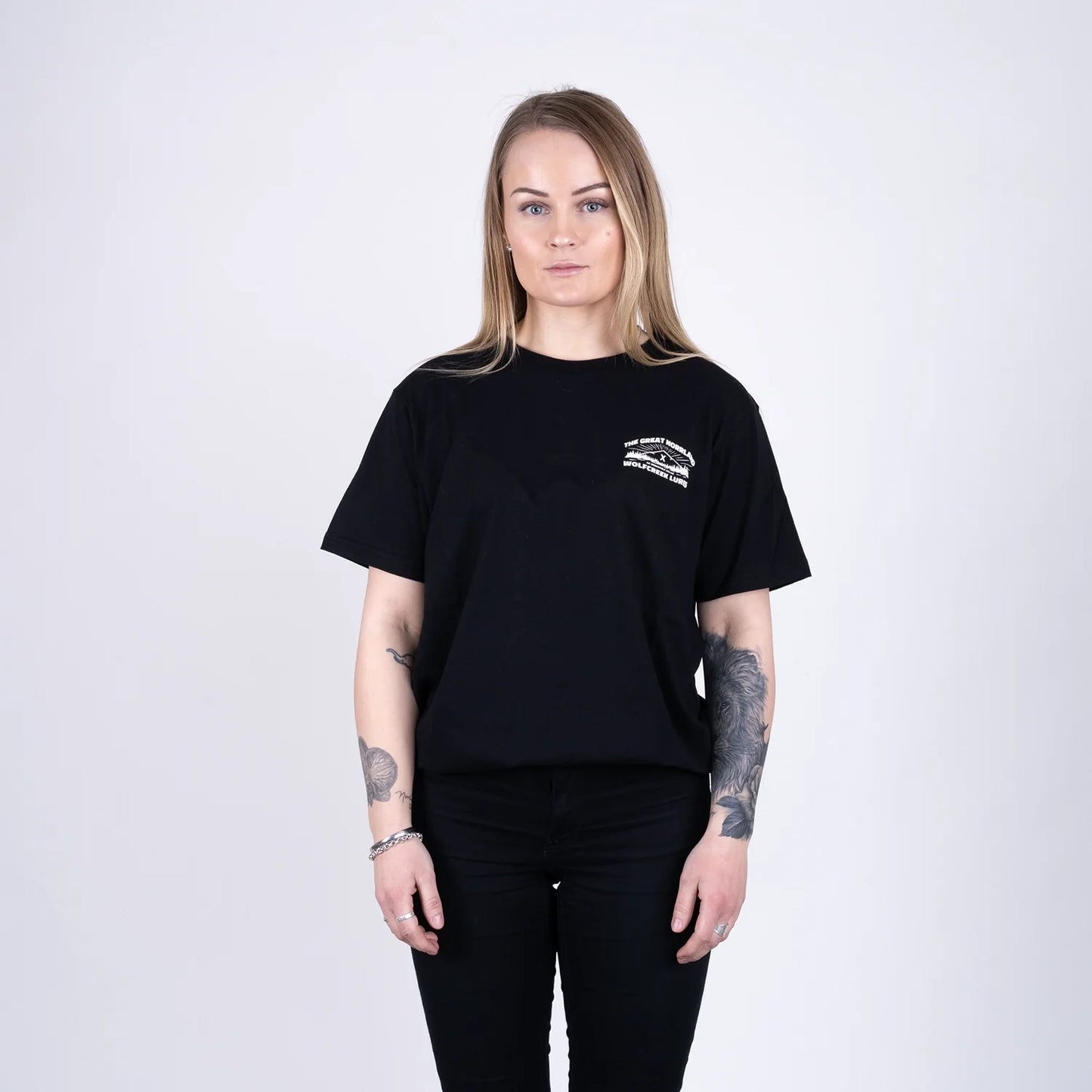 Wolfcreek Lures x SQRTN Collab T-Shirt - Black