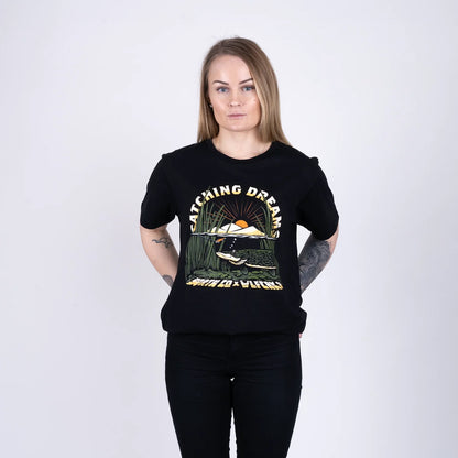 Wolfcreek Lures x SQRTN Dreams T-Shirt - Black