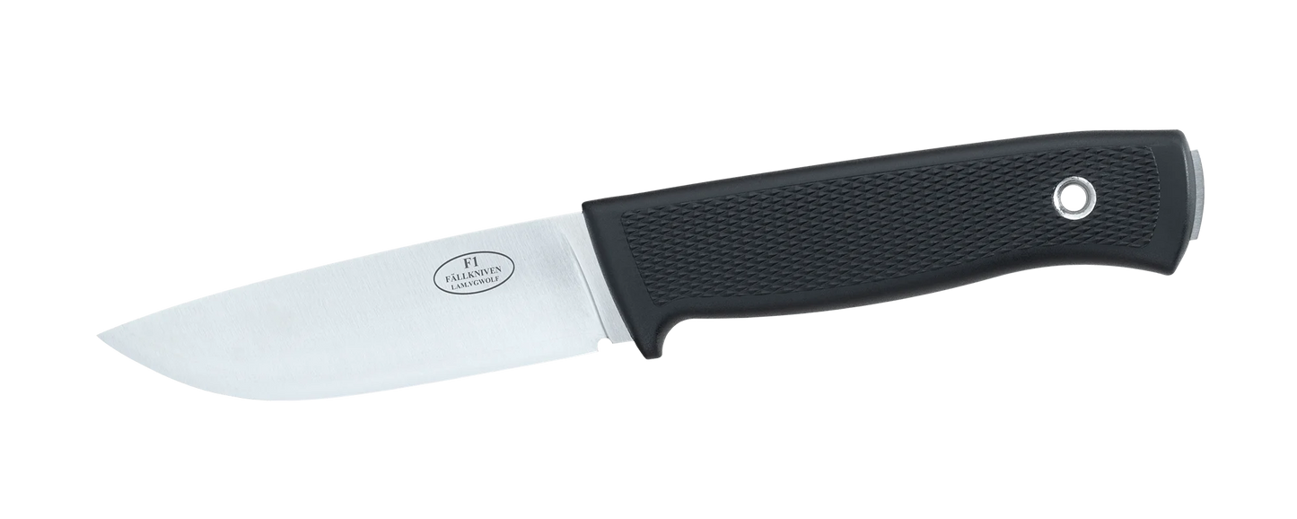 Fällkniven F1  VG7, låsbar slida i Zytel