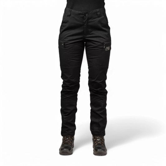 Friluftsbyxa Dam P4H - Svart