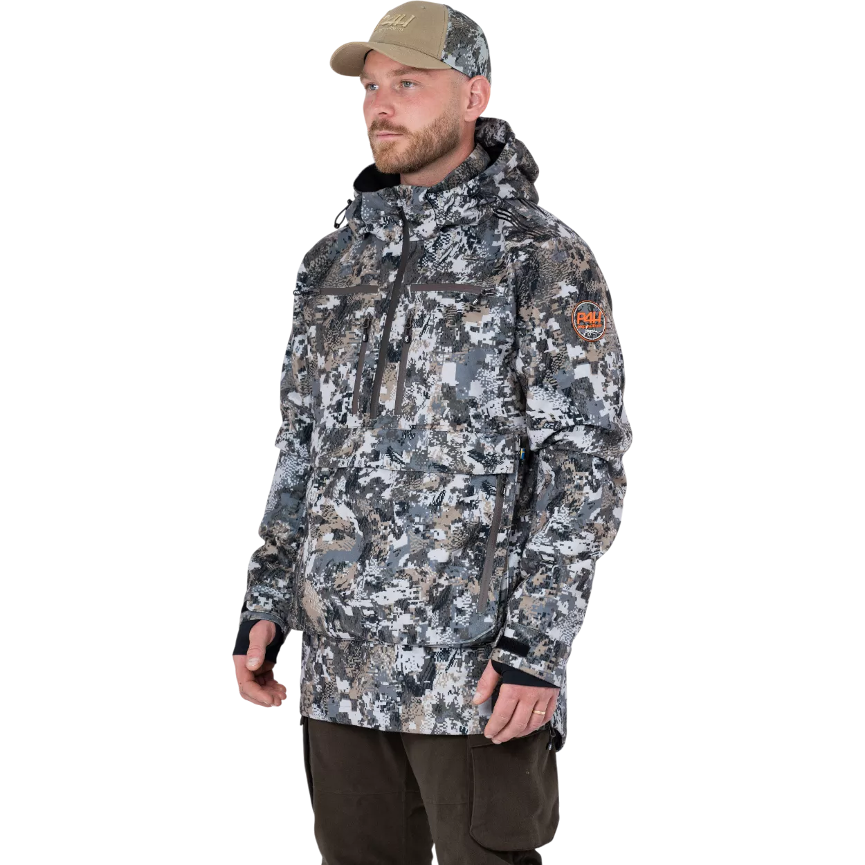 P4H Recon XT Anorak Grå/Camo
