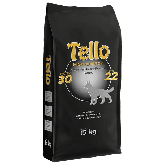 Tello High Energy 15kg Hundfoder