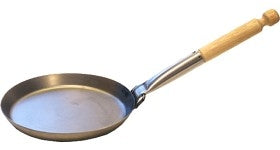 Jägarstekpanna original 21cm fällbart trähandtag